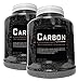 2 Pack - 39 Ounce (Total 78 oz.) Premium Laboratory Grade Super Activated Carbon with Free Media Bag Inside Each Jar - AM BRAND