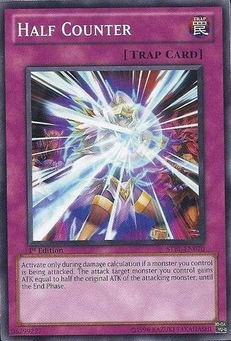 Yu-Gi-Oh! - Half Counter (STBL-EN070) - Starstrike Blast - 1st Edition - Common