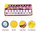 DITHIN Piano Mat Toys for 1+ Year Old Girl - Musical Mat Toys for 2 Year Old Boys Girls Toys Gifts for 1-3 Year Old Girl Boy Christmas Birthday Gift Age 1,2,3 Toddlers Babies Pink