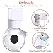 Matone Outlet Wall Mount Holder for 3rd Generation & Mi AI, A Space-Saving Solution for Your Smart Home Speakers, Clever Accessories with Cord Arrangement Hide Messy Wires - White