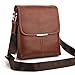 Man Brown Shoulder Bag Handbag Laptop Bags Composite Leather Casual Bag