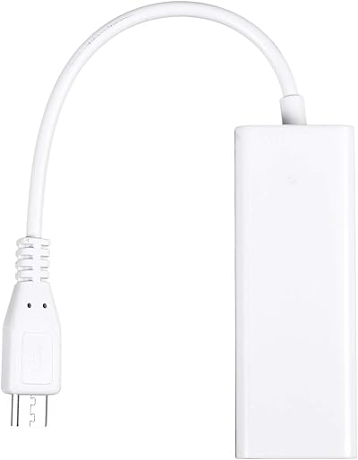 Lodokdre Mini USB 5 Pin Ethernet Adapter 10/100 Mbps RJ45 LAN for PC