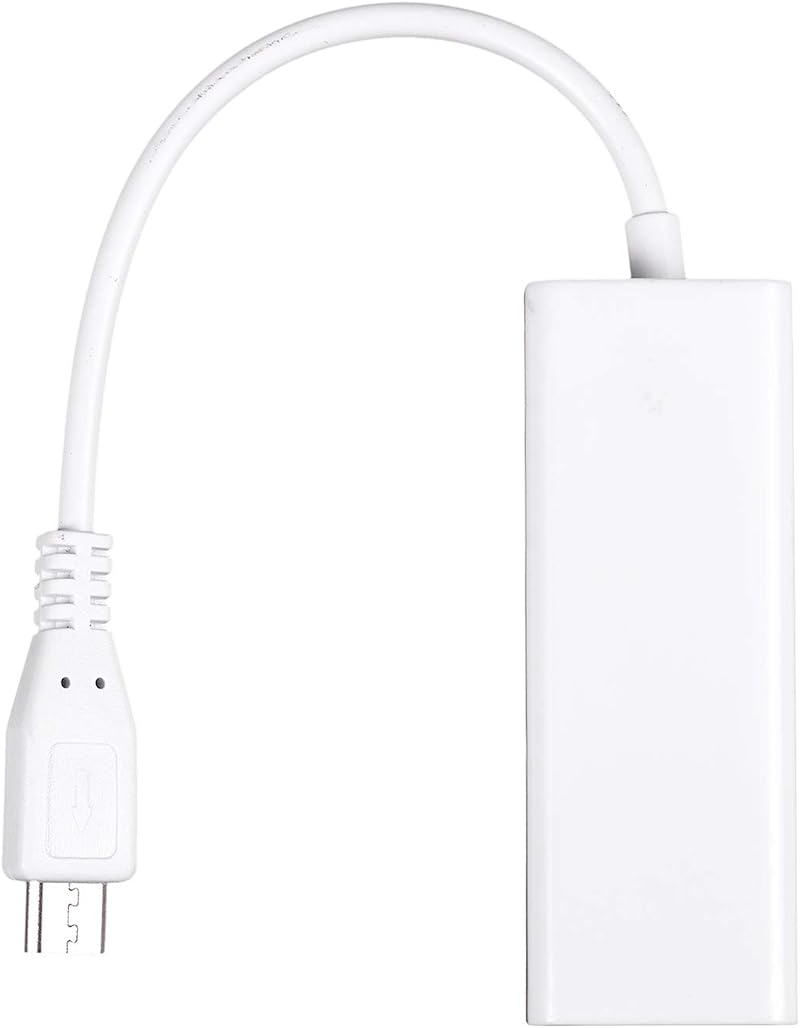 Lodokdre Mini USB 5 Pin Ethernet Adapter 10/100 Mbps RJ45 LAN for PC