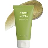 TIRTIR Matcha Pack Cleanser | Deep Pore Cleanser &amp; Exfoliating Face Wash, Gelato-to-Foam, 2-in-1 Blackhead &amp; Sebum Control &ndash; 5,000ppm Matcha PDRN + AHA Complex, Korean Cleanser for Sensitive Skin