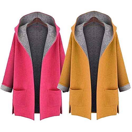 image for Dreamyth-Winter Womens Long Sleeve Fahion Coat Jacket Medium Long Larg