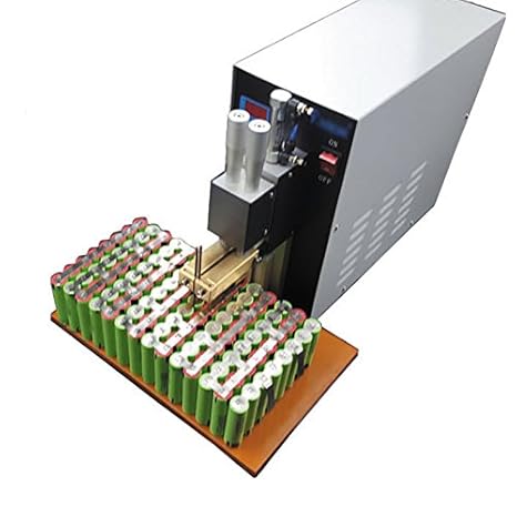 220V Microcomputer Dual Pulse Pneumatic Battery Spot Welder Battery - - Amazon.com