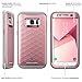Galaxy S7 Edge Case, Clayco [Hera Series] Full-Body Rugged Case with Built-in Screen Protector for Samsung Galaxy S7 Edge (2016 Release) (Rosegold)