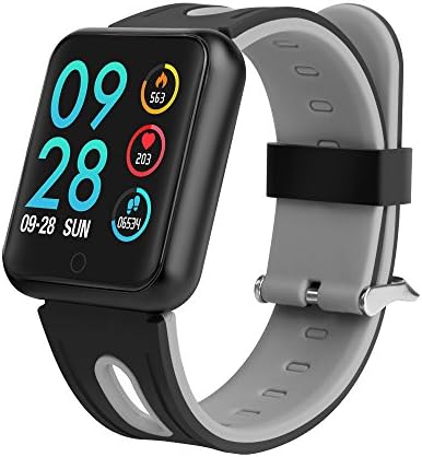 KingTo Smart Watch with Heart Rate Monitor Activity Tracker Waterproof with Blood Pressure Monitor Fitness Tracker Watch Women and Men for Android and iOS Smartphone