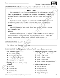 Evan-Moor Daily Reading Comprehension, Grade 2
