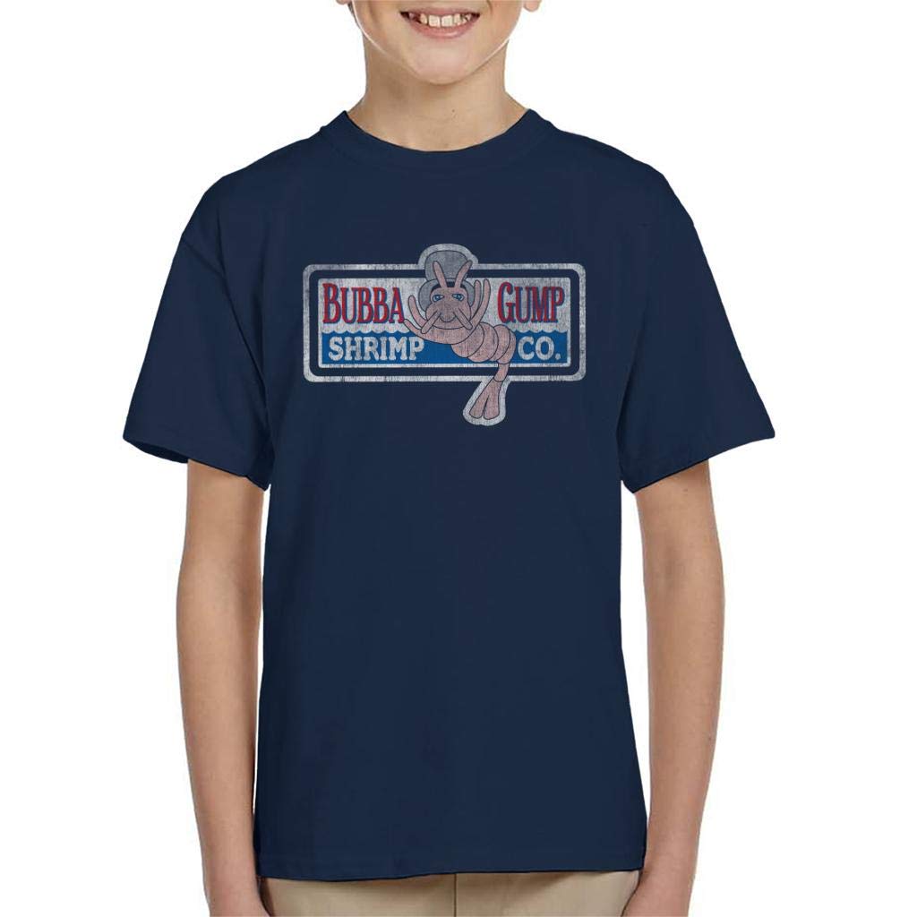 Cloud City 7Forrest Gump Bubbas Shrimp Co Kid's T-Shirt