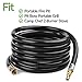 SHINESTAR 24FT RV Propane Quick Connect Hose for Camp Chef Stove, Royal Gourmet Table Top Griddle, Pit Boss Two-Burner Grill, Fire Pit and More