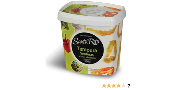Santa Rita Harina Preparada para Tempura - 500 gr : Amazon.es ...