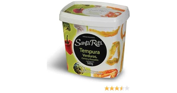 Santa Rita Harina Preparada para Tempura - 500 gr: Amazon.es ...