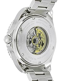 Invicta "Colección de personajes - Reloj automático acero inoxidable Casual de los hombres, color: plateado (Modelo: 24469)