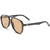 Le Specs Tragic Magic Aviator Sunglasses for Women and Men | Standard coverage regular fit, shatterproof protective lenses, classic everyday wear