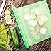 Silicone Bag 1000ml-0.26oz Reusable Silicone Food Bag - Green