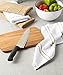 DII Basic Ribbed Terry Kitchen Basics Collection, Mocha, Dish Towels, 6 Piece