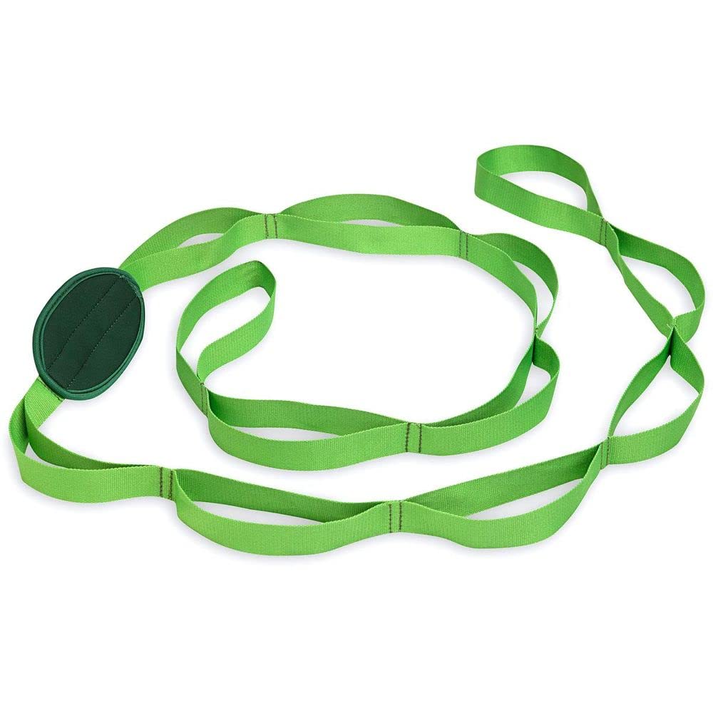Gaiam Restore Multi-Grip Stretch Strap, Green