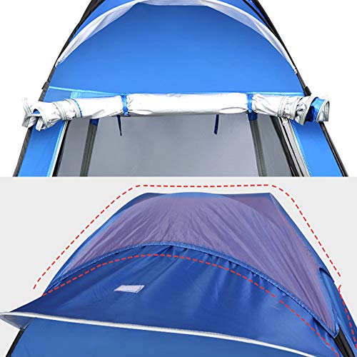 LOY 2-lagiges Anti-Moskito-Angelzelt - Pop Up Regenschutzduschkabine mit Lüftungsfenstern, Sonnenschutz Tipi für Camping… – Bild 4