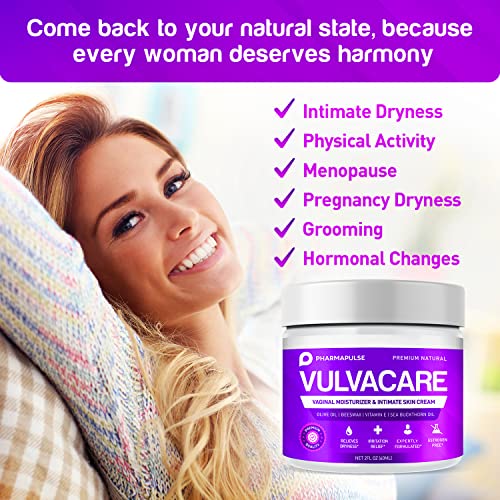 Vaginal Moisturizer, Vulva Balm Cream, Intimate Skin Care, Menopause