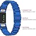 Oitom Stainless Steel Bands Compatilbe with Charge 2(Blue)