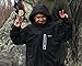 SWISSWELL Mens Rain Jacket & Trouser Suit Black, Black-Suit, Size X-Large