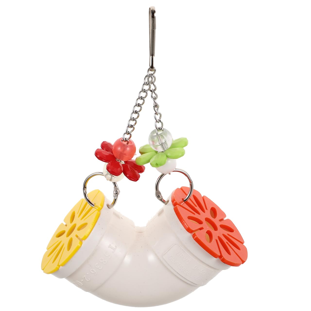 POPETPOP Bird Foraging Toys - Parrot Chewing Toys Plastic Durable Gnawing Toys - Bird Bite Toy Bird Toys for Cockatoo,Macaw African Greys Parakeet Cockatiels Conure Lovebird