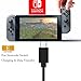 USB C Extension Cable for Nintendo Switch, ZHIHUM 【Thunderbolt 3+6ft】 Charging, Video & Audio & Data Transfer Extender Cord Compatible Nintendo Switch, MacBook Pro, USB-C HUB, Type C Devices