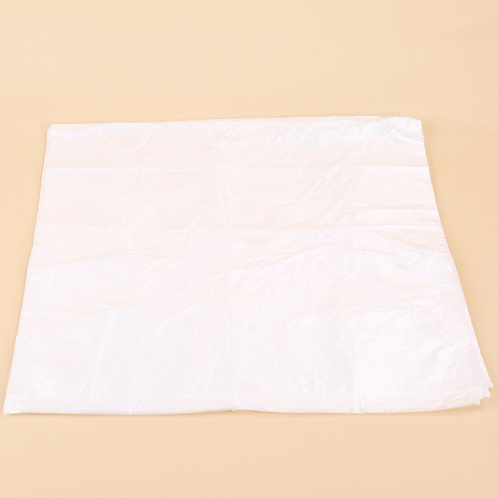 Terisass Car Covers Protector Auto Disposable Clear Plastic 100pcs + car seat plastic cover