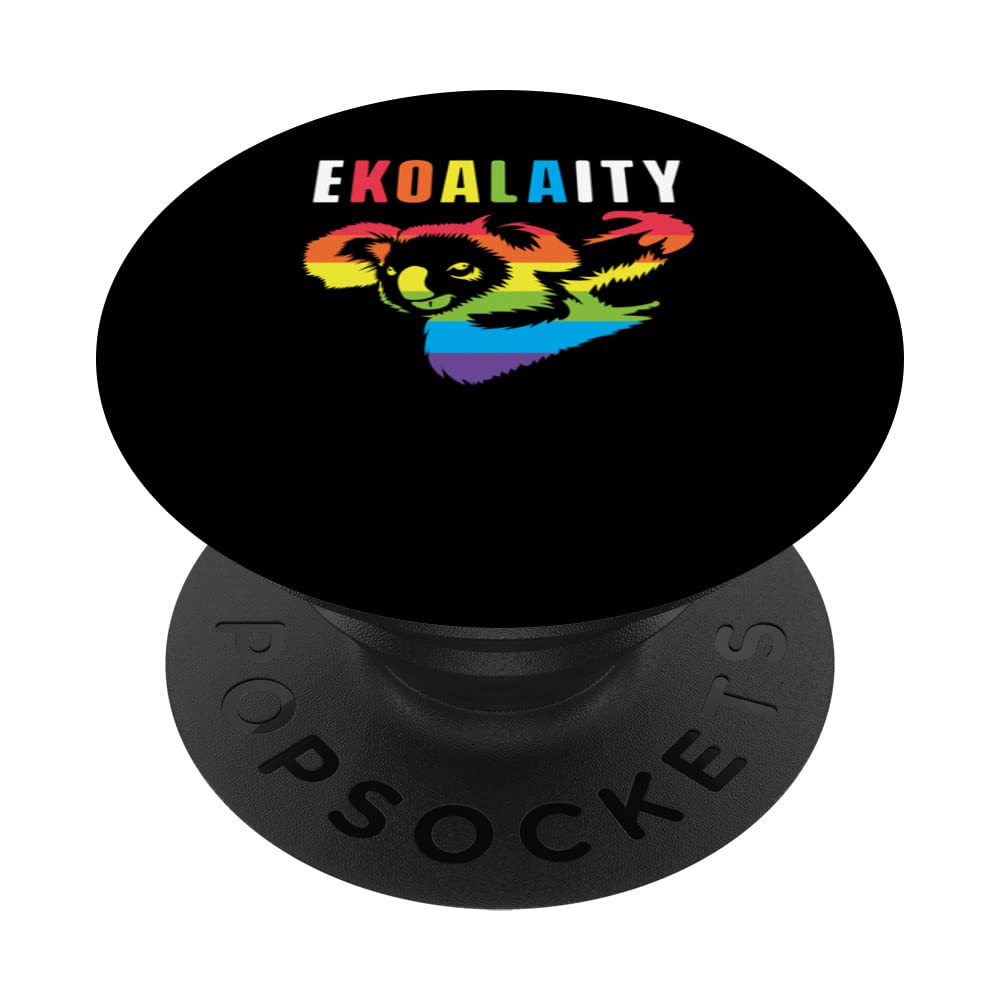 Ekoalaity LGBTQ PopSockets Swappable PopGrip