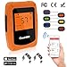 Bluetooth Meat Thermometer Wireless Digital BBQ Thermometer Instant Read Cooking Food Thermometer with 6 Probes Used for Smoker Kitchen Oven Grill Support iOS & Android
