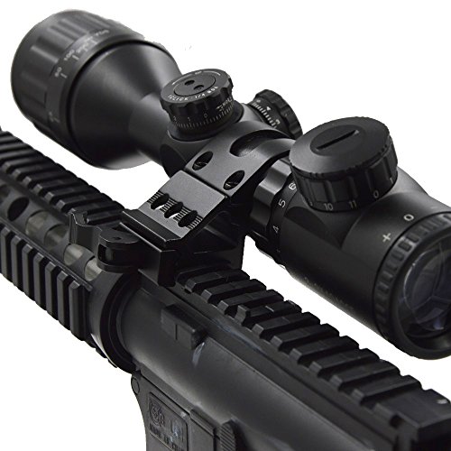 Alonefire weapon light mount offset mount picatinny rail for guns