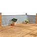 IdeaWorks New Deck & Fence Privacy Durable Waterproof Netting Screen with Grommets and Reinforced Seams (Green)