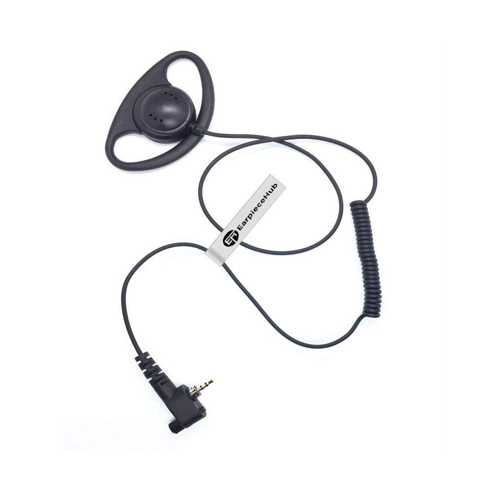 Compatible with MOTOROLA TETRA AIRWAVE D SHAPE LISTEN ONLY EARPIECE EAR HANGER EAR HOOK MTH600 MTH800 MTP850