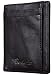 Travelambo RFID Front Pocket Wallet Minimalist Wallet Slim Wallet Genuine Leather(vintage black)