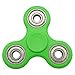 Tri-Fidget Spinner Toy Stress Reducer,Hand Spinner Fidget Si3n4 Ceramic Bearing Toys -Perfect for ADD,ADHD,Anxiety and Autism adult Children,Non 3D Printed by Viyaabang（Green）