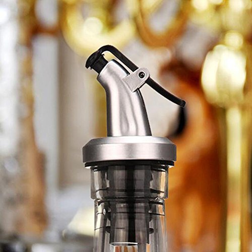 Aland Oil Sauce Vinegar Bottle Flip Cap Stopper Dispenser Pourer Faucet Kitchen Tool Random Color
