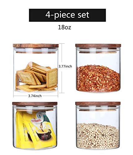 Glass Canisters Set For The Kitchen Glass Storage Jars With