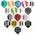 5 Sets of Standard Size Pentathlon Dart Flights (5 Different Sets)