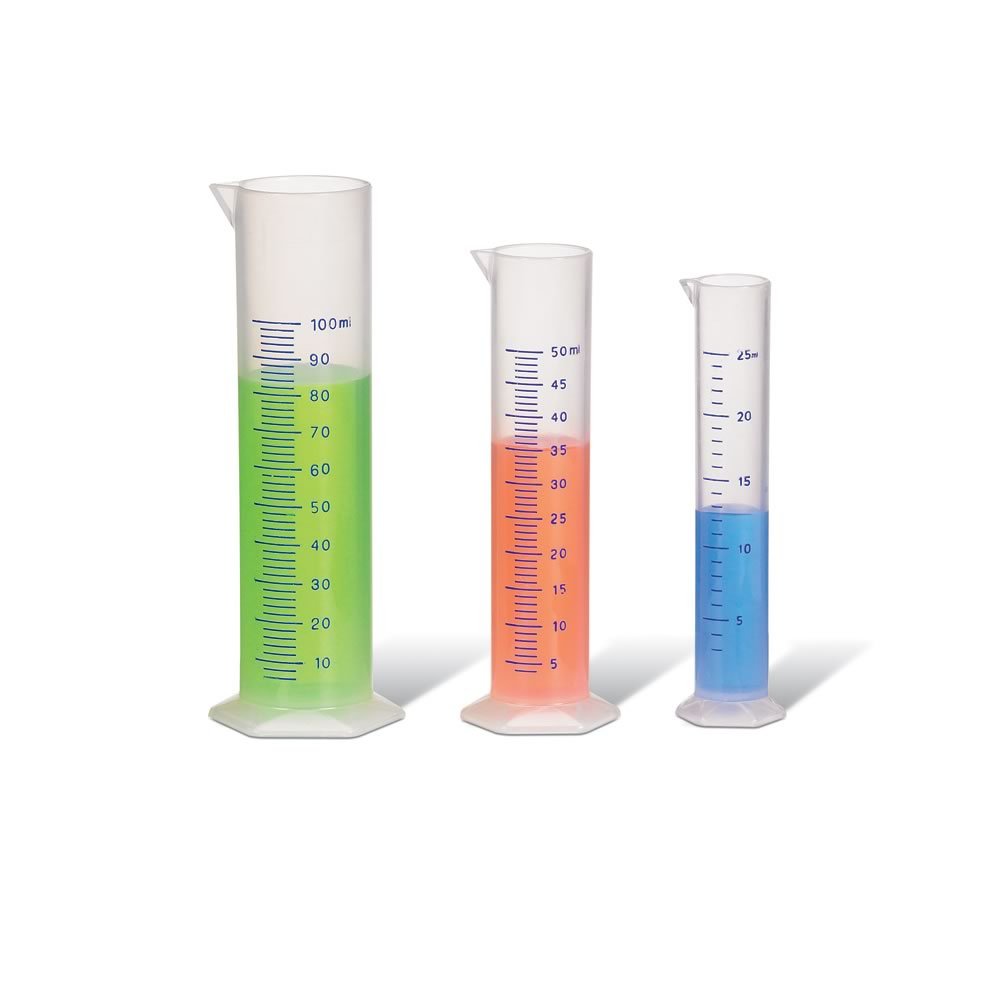 Graduated Measuring Cylinders, Set of 7: Science Lab Graduated Cylinders: Industrial & Scientific
