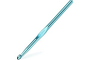 Coopay Single Crochet Hooks Knitting Needles Craft Yarn - Professional Knitting Needles for Lace, Flower, Doilies, Clothes - Ideal for Handicraft Projects (Ganchillo Ligero, Aguja de Tejer) (7.0mm)