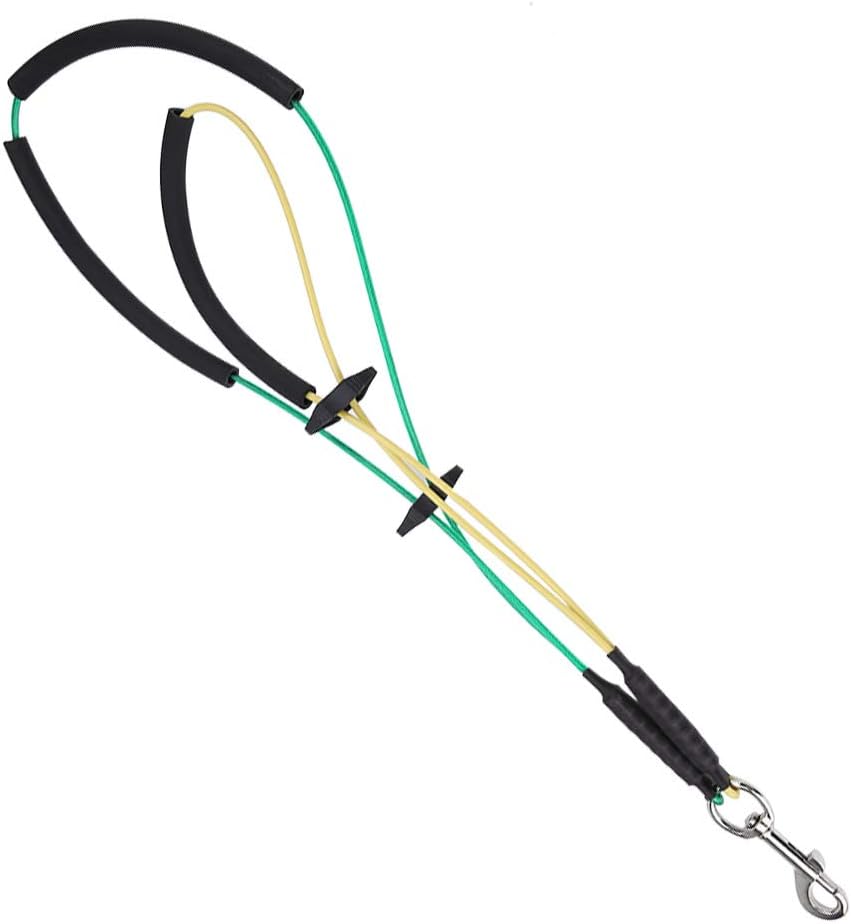 Oumefar Dog Grooming Loop Adjustable Cable Loop Clips Double Noose Ropes Dogs Cats Table Bath Tub(Small) - Image 5