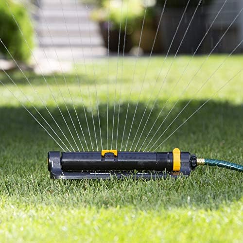 Turbo Oscillating Sprinkler With 2 Way Adjustment And Quickconnect Product Adapt Lawn Sprinklers Garden Watering Equipment