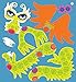 Punch-Out Dragons: Mix and Match! Sturdy and Easy to Make!