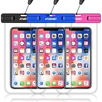 STURME Waterproof Phone Pouch, Universal Waterproof Phone Case Drg Bag for iPhone Xs Max XR XS X 8 7 6S Plus Samsung Galaxy S10 S9 S8 S8 Note 8 6 5 4 Pixel 3 XL 2 LG V20 Devices Up to 6.5"