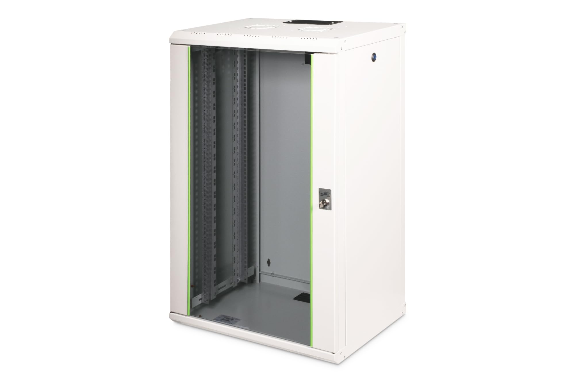 Digitus Network cabinet - 19-inch rack - 20U - Wall mounted - 450mm depth - load capacity 100kg - Unique Series - grey