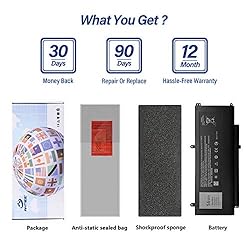 ANTIEE 56Wh 4P8PH Battery Replacement for Dell