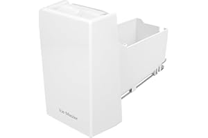 GARSOO DA97-14504C, DA97-14504A Ice Container, Ice Bucket, Compatible with Samsung Ice Maker Replacement Ice Tray Ice Container Assembly Parts RF23J9011SR, RF23HTEDBSR, RF22KREDBSR Ice Bin,etc-1 yr Warranty