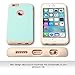 ULAK iPhone 6 Case, iPhone 6S Case Black, Sugar Candy Series Slim Fit Silicone & Hard PC Dual Layer Anti-Slip Drop Protection Case for Apple iPhone 6 & 6S 4.7 Inch, Spring Green