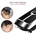 Hair Clippers for Self Cutting and Fashion Stylists,Waterproof Quiet Hair Trimmer for Kids and Men,Rechargeable Wireless Hair Cutting by Dr.HeiZ(Black)